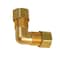 Everflow 1/2 O.D. COMP 90 Degree Elbow Pipe Fitting, Lead Free Brass C65-12-NL - alternate 3